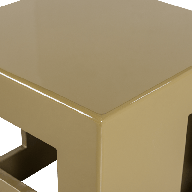 Sivupöytä Modern 40 cm - Hunajankeltainen - Huonekalut - Pöytä & ruokailuryhmä - Apupöytä & sivupöytä - Tarjotinpöytä & pikkupöytä