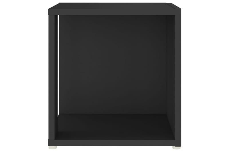 Sivupöytä musta 33x33x34,5 cm lastulevy - Musta - Huonekalut - Pöytä & ruokailuryhmä - Apupöytä & sivupöytä - Lamppupöytä