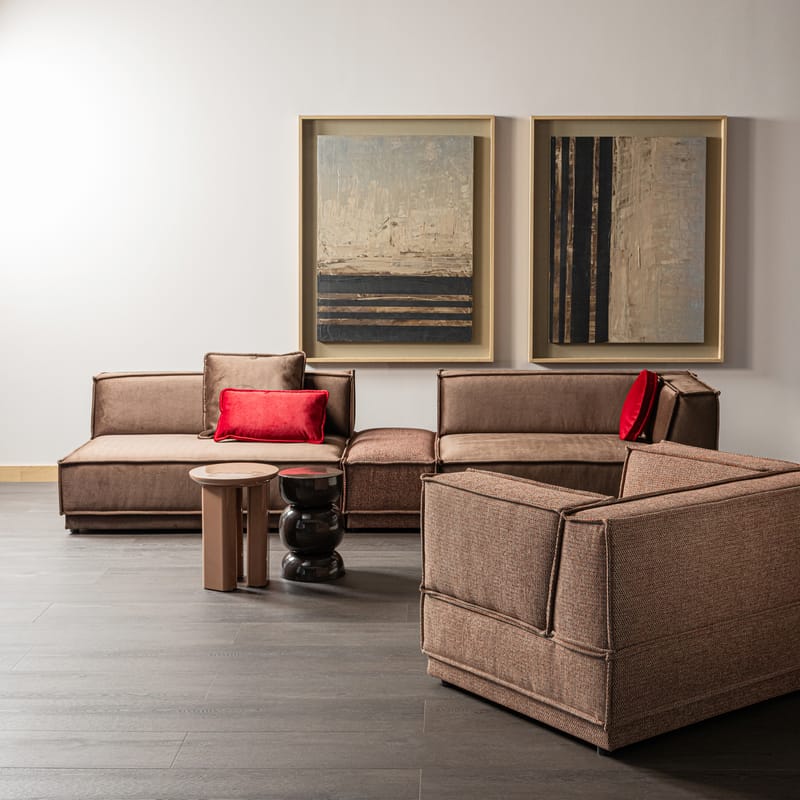 Sivupöytä Orivo 40 cm pyöreä - Vanharoosa - Huonekalut - Pöytä & ruokailuryhmä - Apupöytä & sivupöytä - Lamppupöytä