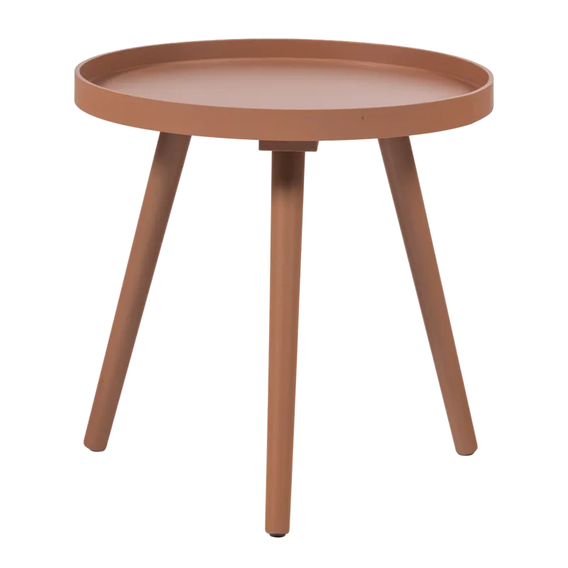 Sivupöytä Sasha 41 cm pyöreä, Vanharoosa