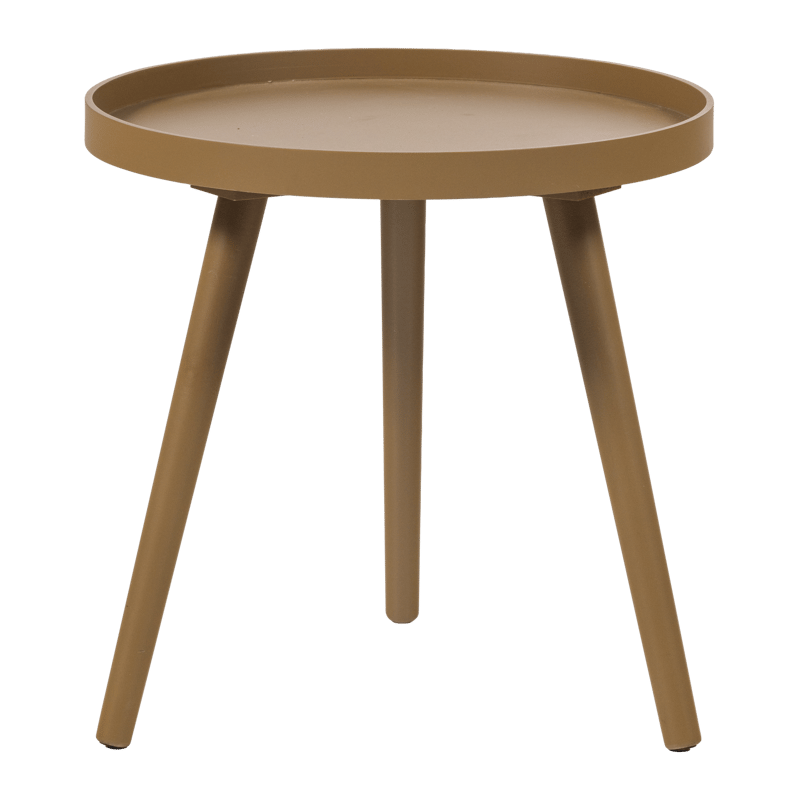 Sivupöytä Sasha 41 cm pyöreä, Hunajankeltainen