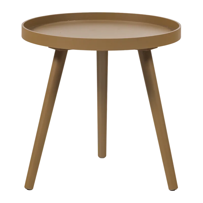 Sivupöytä Sasha 41 cm pyöreä, Hunajankeltainen