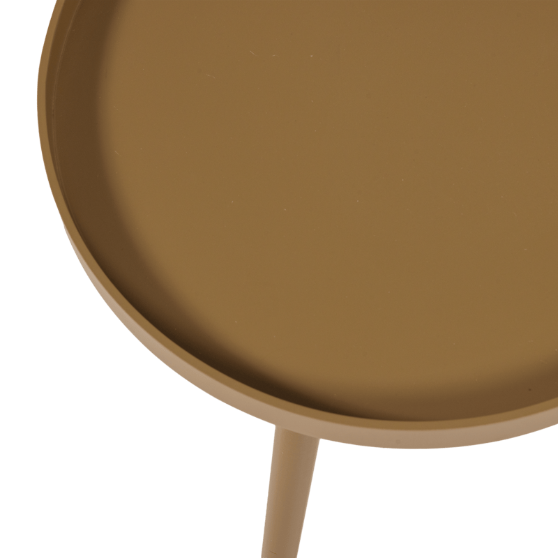 Sivupöytä Sasha 41 cm pyöreä - Hunajankeltainen - Huonekalut - Pöytä & ruokailuryhmä - Apupöytä & sivupöytä - Lamppupöytä