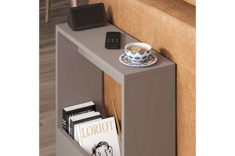 Sivupöytä Simpi Vaalea Mokkanahka - Vaalea Mokkanahka - Huonekalut - Pöytä & ruokailuryhmä - Apupöytä & sivupöytä - Tarjotinpöytä & pikkupöytä