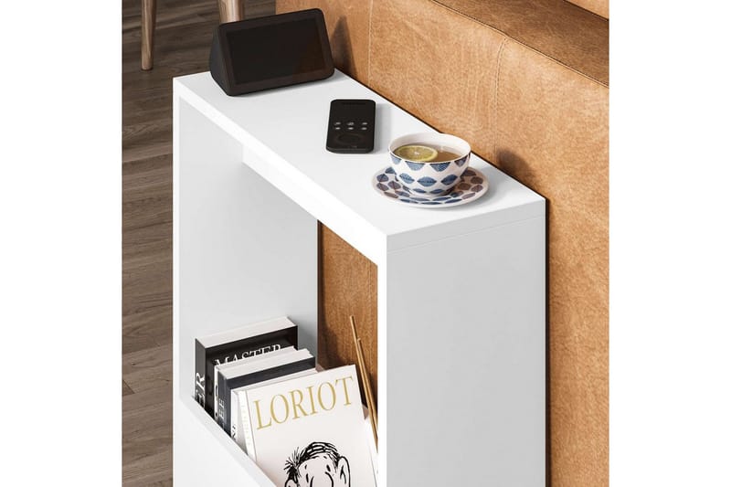 Sivupöytä Simpi Valkoinen - Valkoinen - Huonekalut - Pöytä & ruokailuryhmä - Apupöytä & sivupöytä - Tarjotinpöytä & pikkupöytä