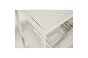 Sivupöytä Staal - beige, 26x80x80 - Huonekalut - Pöytä & ruokailuryhmä - Apupöytä & sivupöytä - Tarjotinpöytä & pikkupöytä