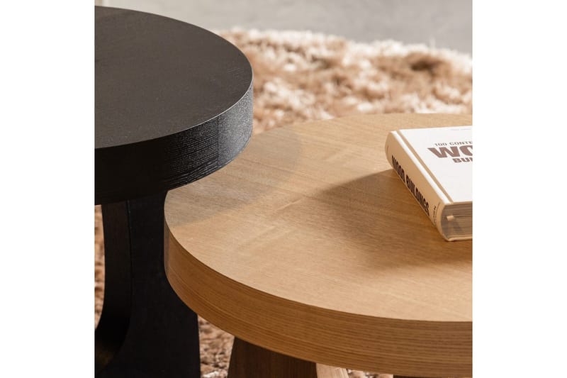 Sivupöytä Tala - Musta - Huonekalut - Pöytä & ruokailuryhmä - Apupöytä & sivupöytä - Lamppupöytä