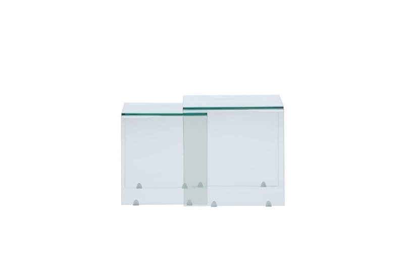 Sivupöytä Telemark - Pöytä 1: 42x42x42 Pöytä 2: 36x36x39 - Huonekalut - Pöytä & ruokailuryhmä - Apupöytä & sivupöytä - Tarjotinpöytä & pikkupöytä