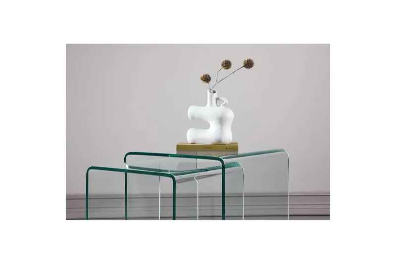 Sivupöytä Telemark - Pöytä 1: 42x42x42 Pöytä 2: 36x36x39 - Huonekalut - Pöytä & ruokailuryhmä - Apupöytä & sivupöytä - Tarjotinpöytä & pikkupöytä