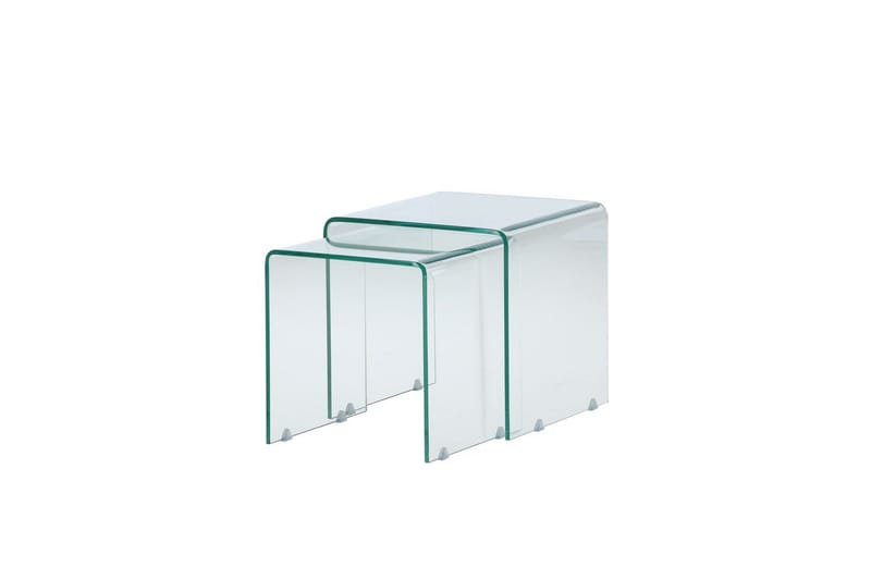 Sivupöytä Telemark - Pöytä 1: 42x42x42 Pöytä 2: 36x36x39 - Huonekalut - Pöytä & ruokailuryhmä - Apupöytä & sivupöytä - Tarjotinpöytä & pikkupöytä