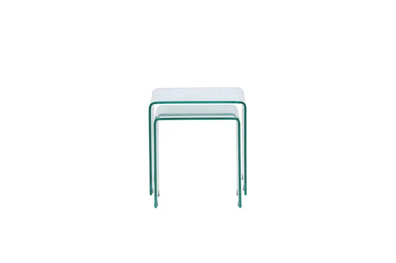 Sivupöytä Telemark - Pöytä 1: 42x42x42 Pöytä 2: 36x36x39 - Huonekalut - Pöytä & ruokailuryhmä - Apupöytä & sivupöytä - Tarjotinpöytä & pikkupöytä