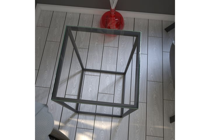 Sivupöytä Ubbeboda 35 cm - Läpinäkyvä - Tarjotinpöytä & pikkupöytä - Lamppupöytä