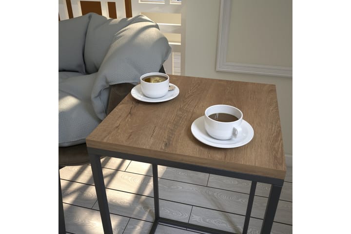 Sivupöytä Ubbeboda 35 cm - Ruskea - Tarjotinpöytä & pikkupöytä - Lamppupöytä
