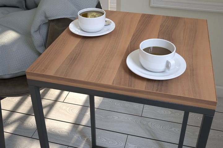 Sivupöytä Ubbeboda 35 cm - Vaaleanruskea - Tarjotinpöytä & pikkupöytä - Lamppupöytä