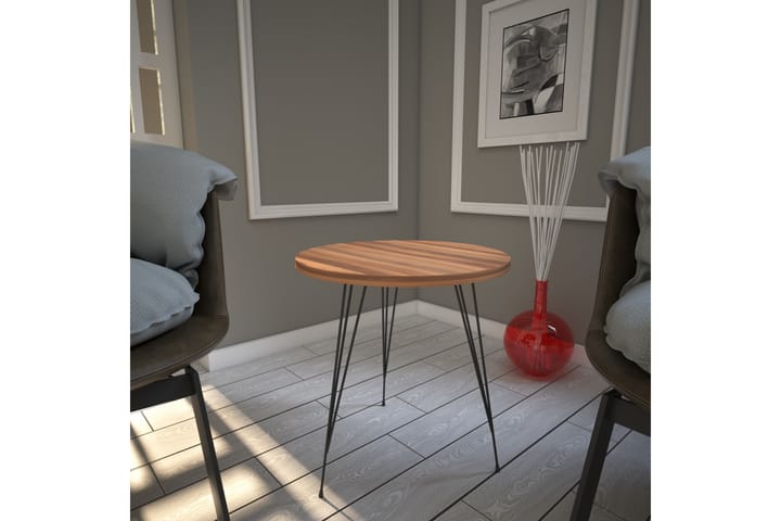 Sivupöytä Ubbeboda 40 cm - Vaaleanruskea - Tarjotinpöytä & pikkupöytä - Lamppupöytä
