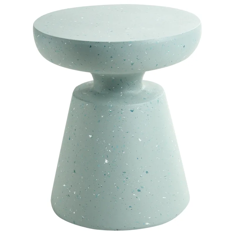 Sivupöytä ulos Mincio 45 cm terrazzoefekti, Vihreä