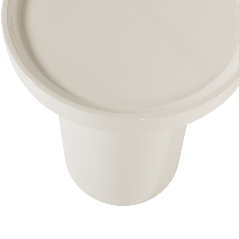 Sivupöytä Veluna 40 cm pyöreä - Hiekka - Huonekalut - Pöytä & ruokailuryhmä - Apupöytä & sivupöytä - Lamppupöytä