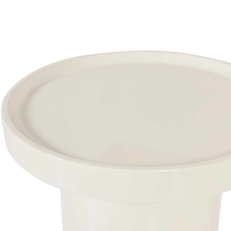 Sivupöytä Veluna 40 cm pyöreä - Hiekka - Huonekalut - Pöytä & ruokailuryhmä - Apupöytä & sivupöytä - Lamppupöytä