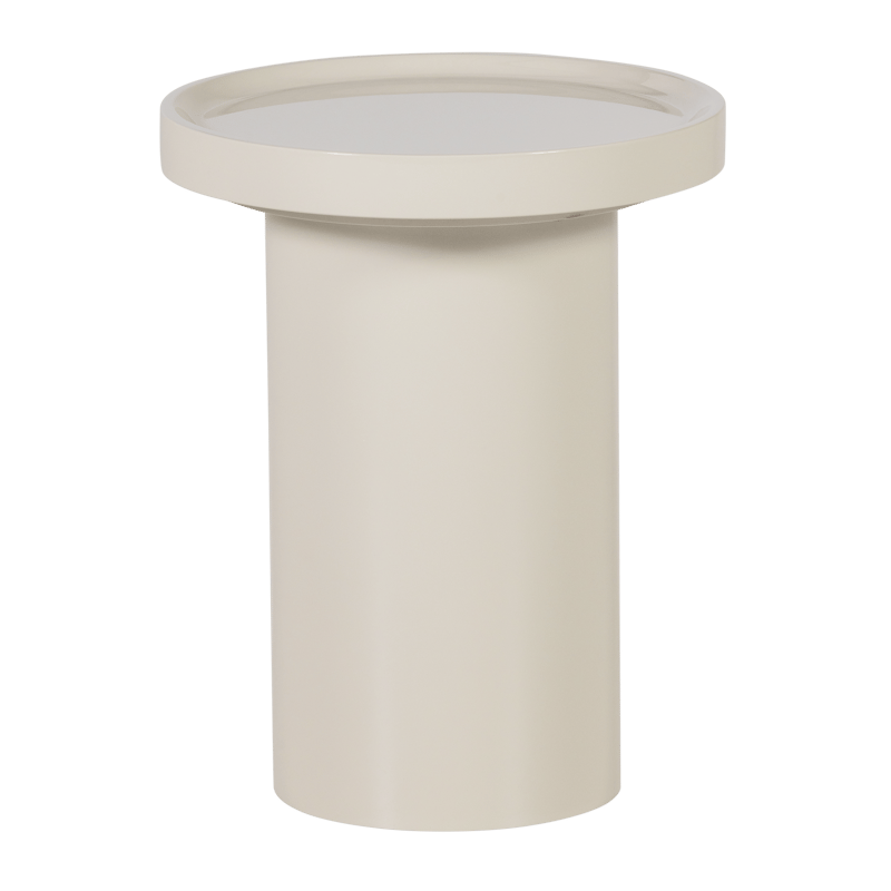 Sivupöytä Veluna 40 cm pyöreä, Hiekka