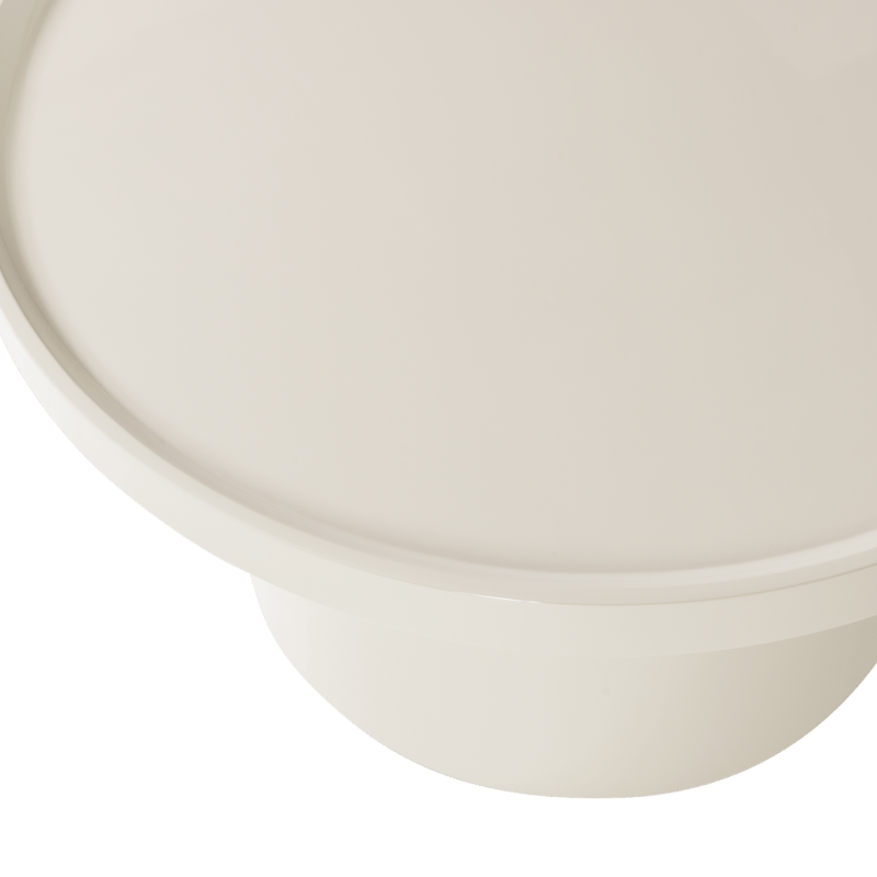 Sivupöytä Veluna 70 cm pyöreä - Hiekka - Huonekalut - Pöytä & ruokailuryhmä - Apupöytä & sivupöytä - Lamppupöytä