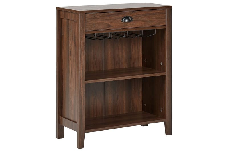 Sivupöytä Walkerston Tumma puu, Tumma puu