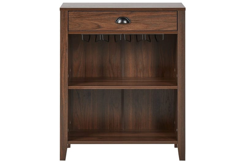 Sivupöytä Walkerston Tumma puu - Tumma puu - Huonekalut - Pöytä & ruokailuryhmä - Apupöytä & sivupöytä - Tarjotinpöytä & pikkupöytä