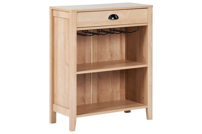 Sivupöytä Walkerston Vaalea puu - Vaalea puu - Huonekalut - Pöytä & ruokailuryhmä - Apupöytä & sivupöytä - Tarjotinpöytä & pikkupöytä