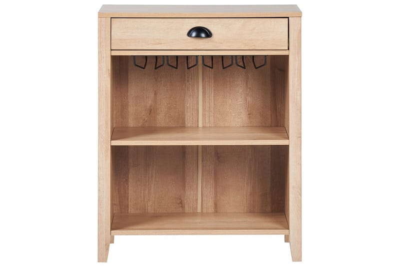 Sivupöytä Walkerston Vaalea puu - Vaalea puu - Huonekalut - Pöytä & ruokailuryhmä - Apupöytä & sivupöytä - Tarjotinpöytä & pikkupöytä