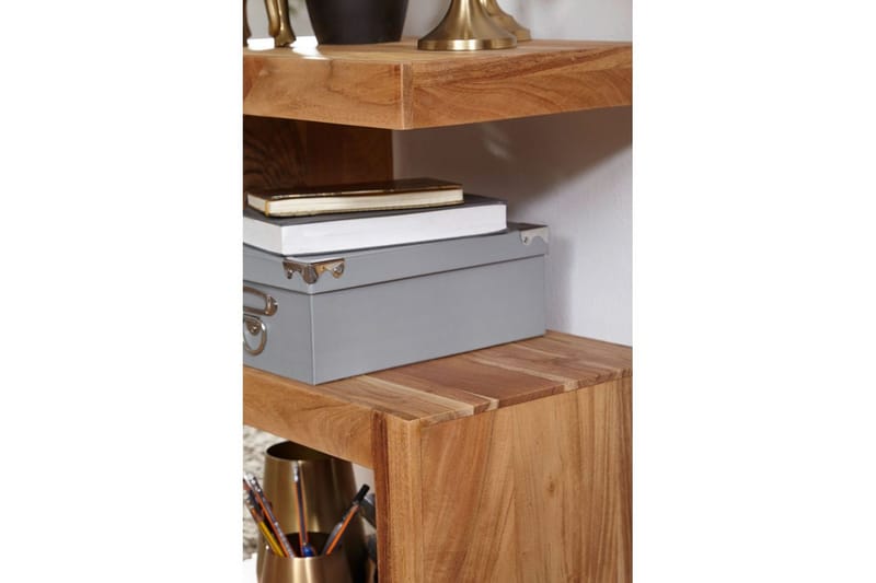 Sivupöytä Wohnling Massiivipuu, S kuutio, maalaistyylinen Akaasia - Akaasia - Huonekalut - Pöytä & ruokailuryhmä - Apupöytä & sivupöytä - Tarjotinpöytä & pikkupöytä