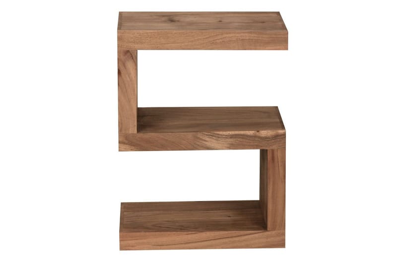 Sivupöytä Wohnling Massiivipuu, S kuutio, maalaistyylinen Akaasia - Akaasia - Huonekalut - Pöytä & ruokailuryhmä - Apupöytä & sivupöytä - Tarjotinpöytä & pikkupöytä