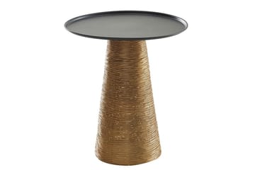 Sivupöytä Wohnling Metalli pyöreä 40 cm tarjotin optiikka pöytälevy moderni - Huonekalut - Pöytä & ruokailuryhmä - Apupöytä & sivupöytä - Tarjotinpöytä & pikkupöytä