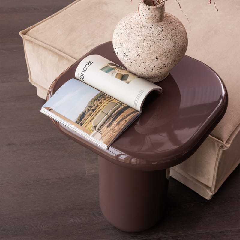 Sivupöytä Zava 50 cm, Tummanruskea