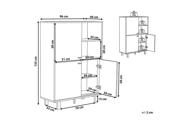 Sivupöytä Paramount - Huonekalut - Pöytä & ruokailuryhmä - Apupöytä & sivupöytä - Tarjotinpöytä & pikkupöytä