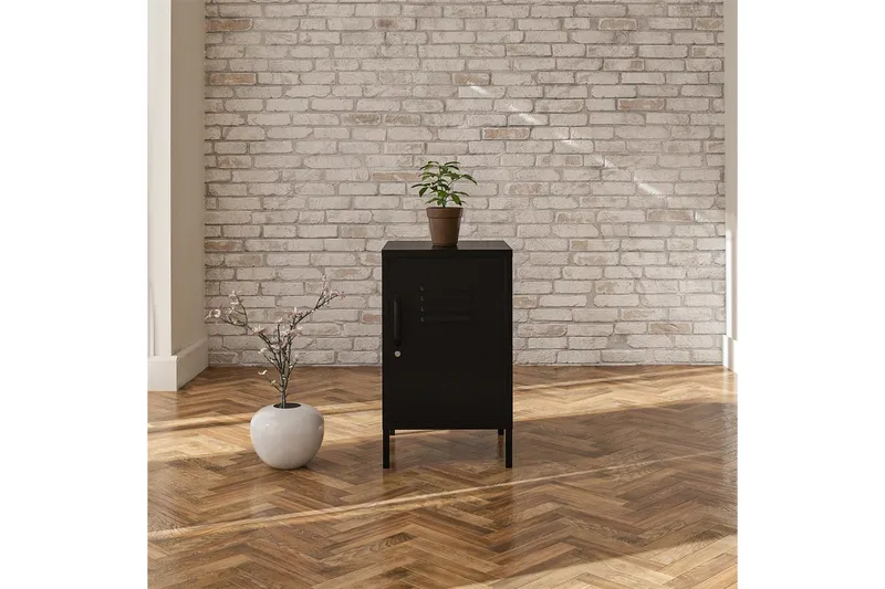 Sivupöytä/Päätypöytä Mission District Musta - Musta - Huonekalut - Pöytä & ruokailuryhmä - Apupöytä & sivupöytä - Lamppupöytä