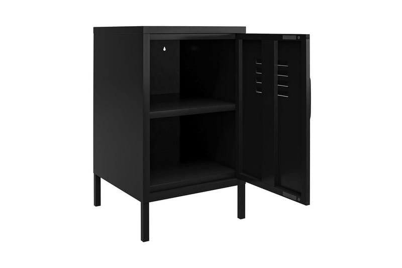 Sivupöytä/Päätypöytä Mission District Musta - Musta - Huonekalut - Pöytä & ruokailuryhmä - Apupöytä & sivupöytä - Lamppupöytä