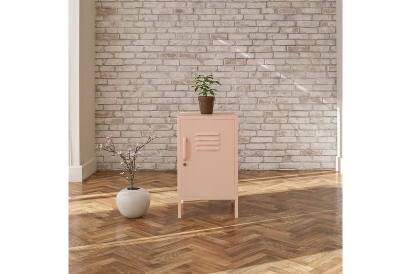 Sivupöytä/Päätypöytä Mission District Vaaleanpunainen - Vaaleanpunainen - Huonekalut - Pöytä & ruokailuryhmä - Apupöytä & sivupöytä - Lamppupöytä