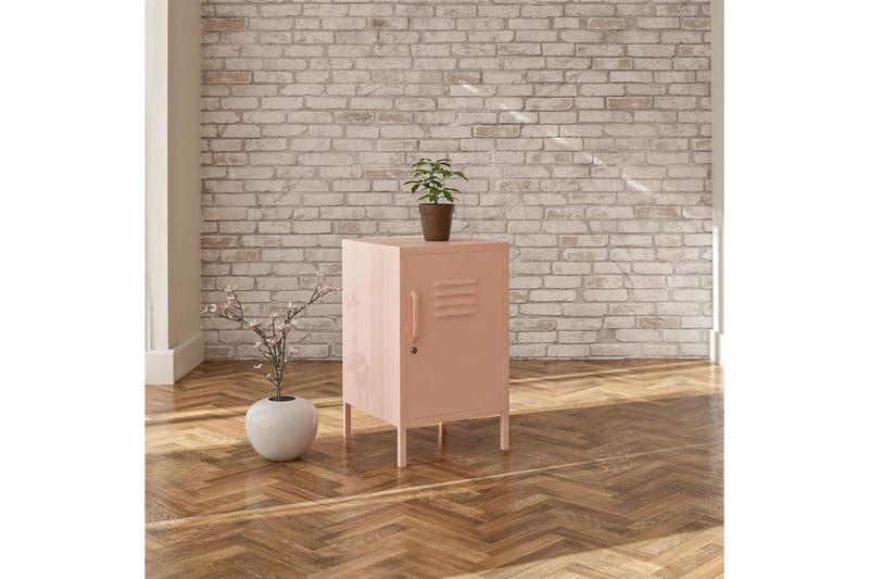 Sivupöytä/Päätypöytä Mission District Vaaleanpunainen - Vaaleanpunainen - Huonekalut - Pöytä & ruokailuryhmä - Apupöytä & sivupöytä - Lamppupöytä