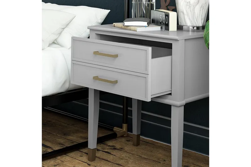 Sivupöytä/Päätypöytä Westerleigh Kyyhkynharmaa - Kyyhkynharmaa - Huonekalut - Pöytä & ruokailuryhmä - Apupöytä & sivupöytä - Lamppupöytä