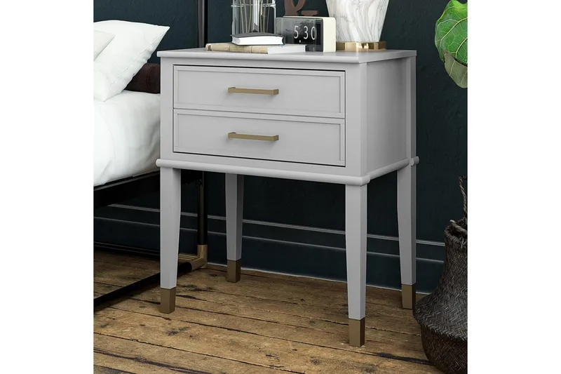 Sivupöytä/Päätypöytä Westerleigh Kyyhkynharmaa - Kyyhkynharmaa - Huonekalut - Pöytä & ruokailuryhmä - Apupöytä & sivupöytä - Lamppupöytä