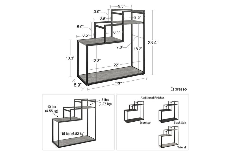 Sivupöytä/Päätypöytä Weston - Huonekalut - Pöytä & ruokailuryhmä - Apupöytä & sivupöytä - Lamppupöytä