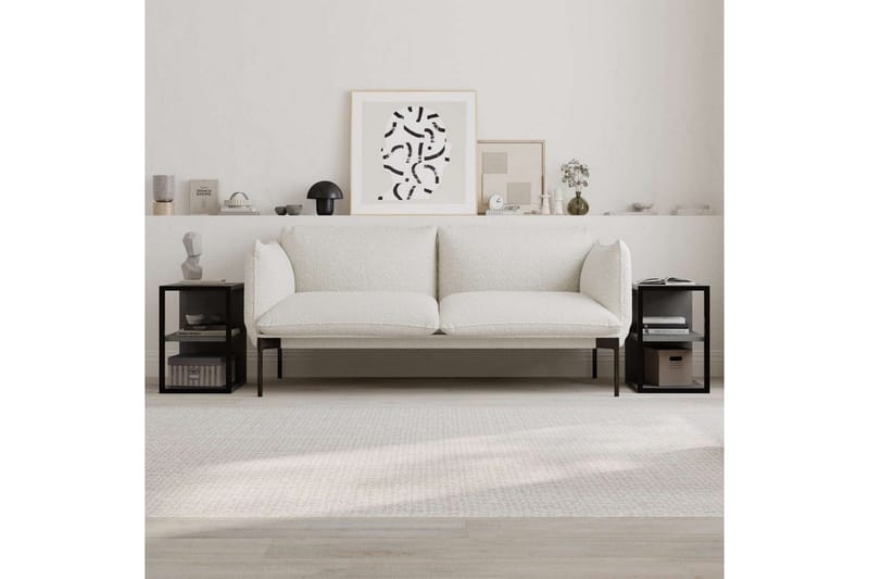 Sivupöytäsetti Kaiku Retro harmaa - Retro harmaa - Huonekalut - Pöytä & ruokailuryhmä - Apupöytä & sivupöytä - Tarjotinpöytä & pikkupöytä