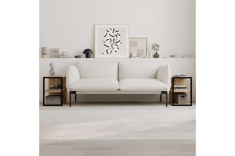 Sivupöytäsetti Kaiku Safidoniritammi - Safidoniritammi - Huonekalut - Pöytä & ruokailuryhmä - Apupöytä & sivupöytä - Tarjotinpöytä & pikkupöytä