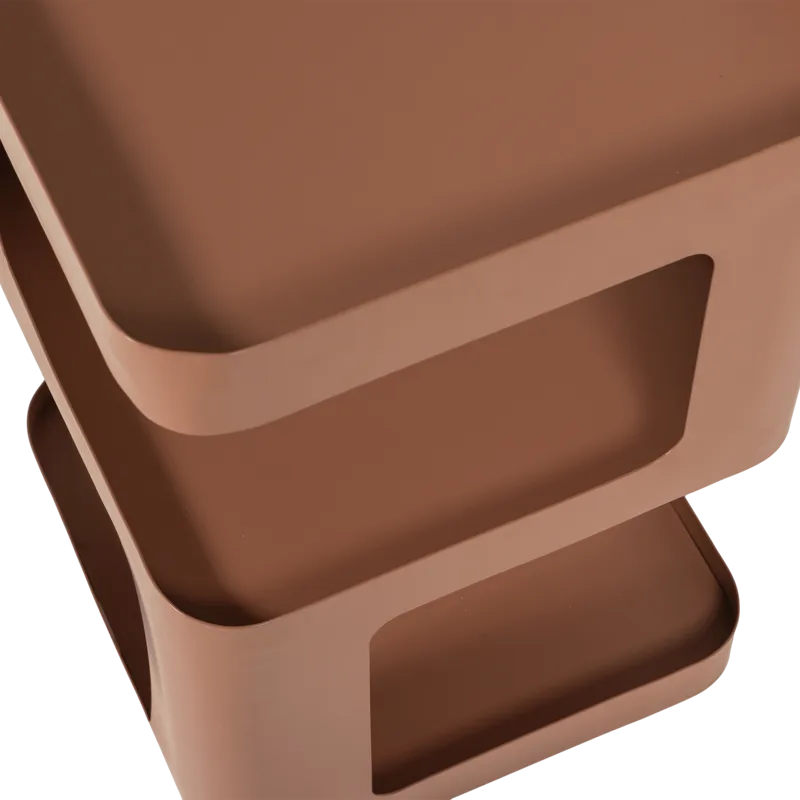 Sivupöytä/Yöpöytä Riv 35 cm - Lohenroosa - Huonekalut - Pöytä & ruokailuryhmä - Apupöytä & sivupöytä - Yöpöytä