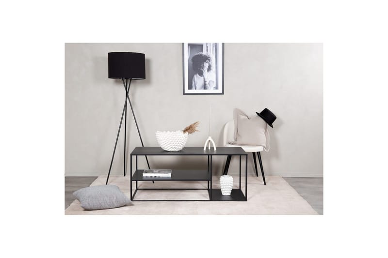 Sohvapöytä Staal - Musta, 120x50x50 - Huonekalut - Pöytä & ruokailuryhmä - Apupöytä & sivupöytä - Konsolipöytä