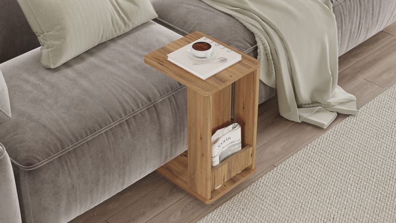 Solven sivupöytä 32x42x55 cm - Atlantic Pine - Huonekalut - Pöytä & ruokailuryhmä - Apupöytä & sivupöytä - Tarjotinpöytä & pikkupöytä