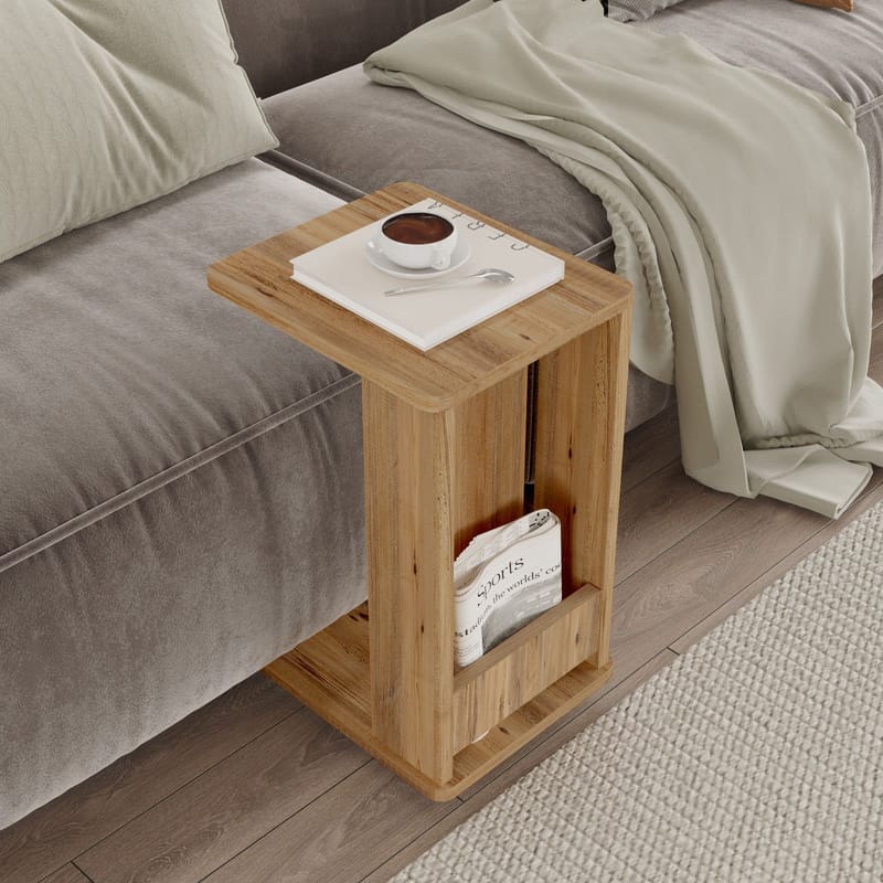 Solven sivupöytä 32x42x55 cm - Atlantic Pine - Huonekalut - Pöytä & ruokailuryhmä - Apupöytä & sivupöytä - Tarjotinpöytä & pikkupöytä