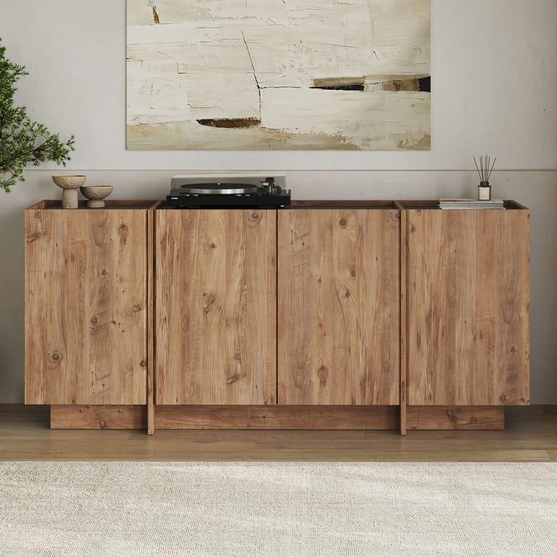 Sorlan Konsolipöytä 180 cm - Atlantin mänty, antrasiitti - Huonekalut - Pöytä & ruokailuryhmä - Apupöytä & sivupöytä - Eteispöytä