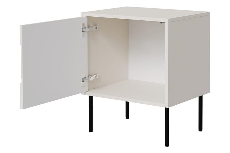 Stintino Yöpöytä 51 cm - Beige/Ruskea - Huonekalut - Pöytä & ruokailuryhmä - Apupöytä & sivupöytä - Yöpöytä