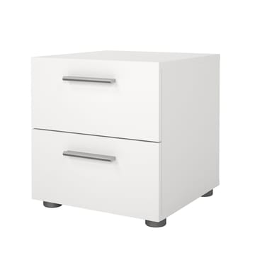 Suntia yöpöytä 2 laatikolla 40x40x42 cm - Huonekalut - Pöytä & ruokailuryhmä - Apupöytä & sivupöytä - Yöpöytä