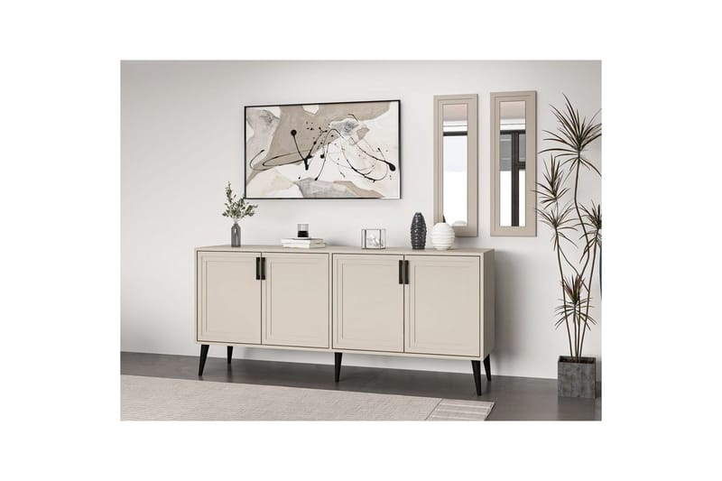 Syrri Konsolipöytä 180 cm - Hiekkakivi - Huonekalut - Pöytä & ruokailuryhmä - Apupöytä & sivupöytä - Konsolipöytä